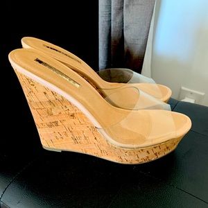Lilliana clear wedges